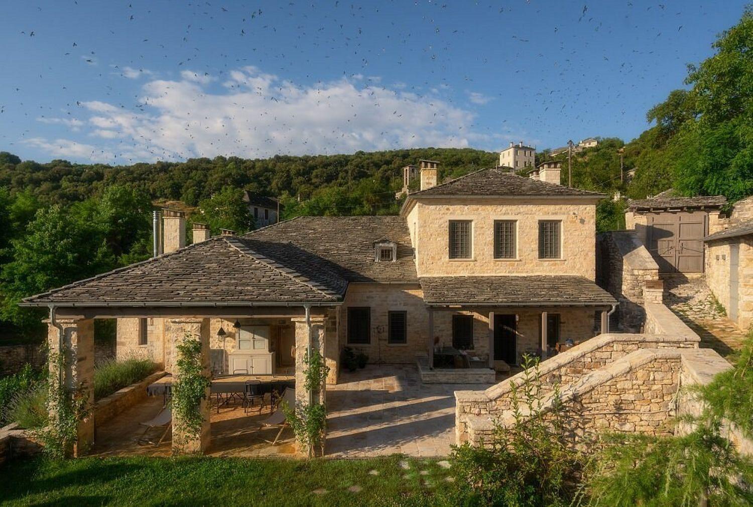 "Apeiros Chora" Hotel, Zagori Kato Pedina エクステリア 写真